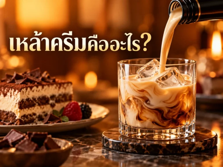 เหล้าครีมคืออะไร? รู้จักรสหวานละมุนที่คนไม่ดื่มเหล้าก็หลงรัก 8 321 cream liqueur Horizontal